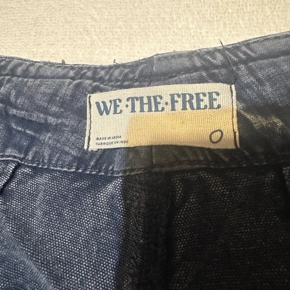 Free People -We The Free Supersonic Slim Jeans Size 0 - Picture 6 of 8